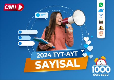 2024 TYT-AYT Sayısal Canlı Kurs Paketi