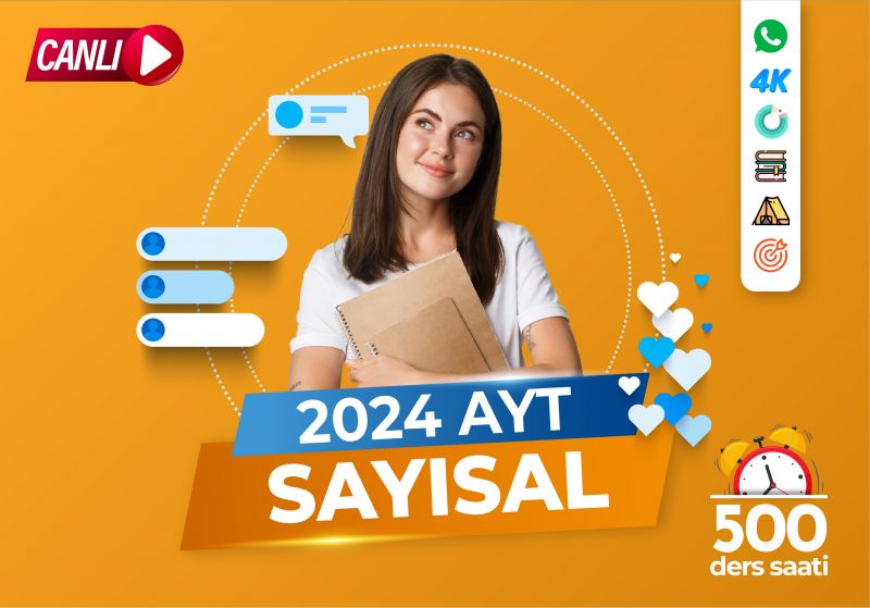 2024 AYT Sayısal Canlı Kurs Paketi
