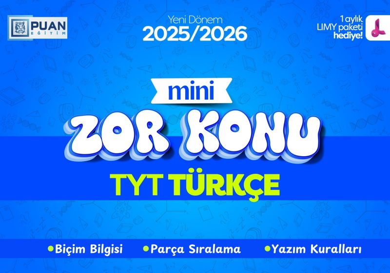 Mini TYT Türkçe Zor Konu Paketi