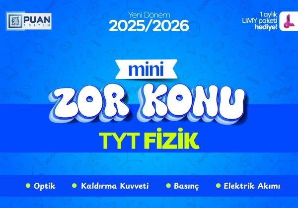 Mini TYT Fizik Zor Konu Paketi