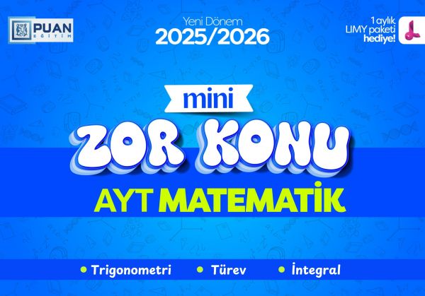 Mini AYT Matematik Zor Konu Paketi