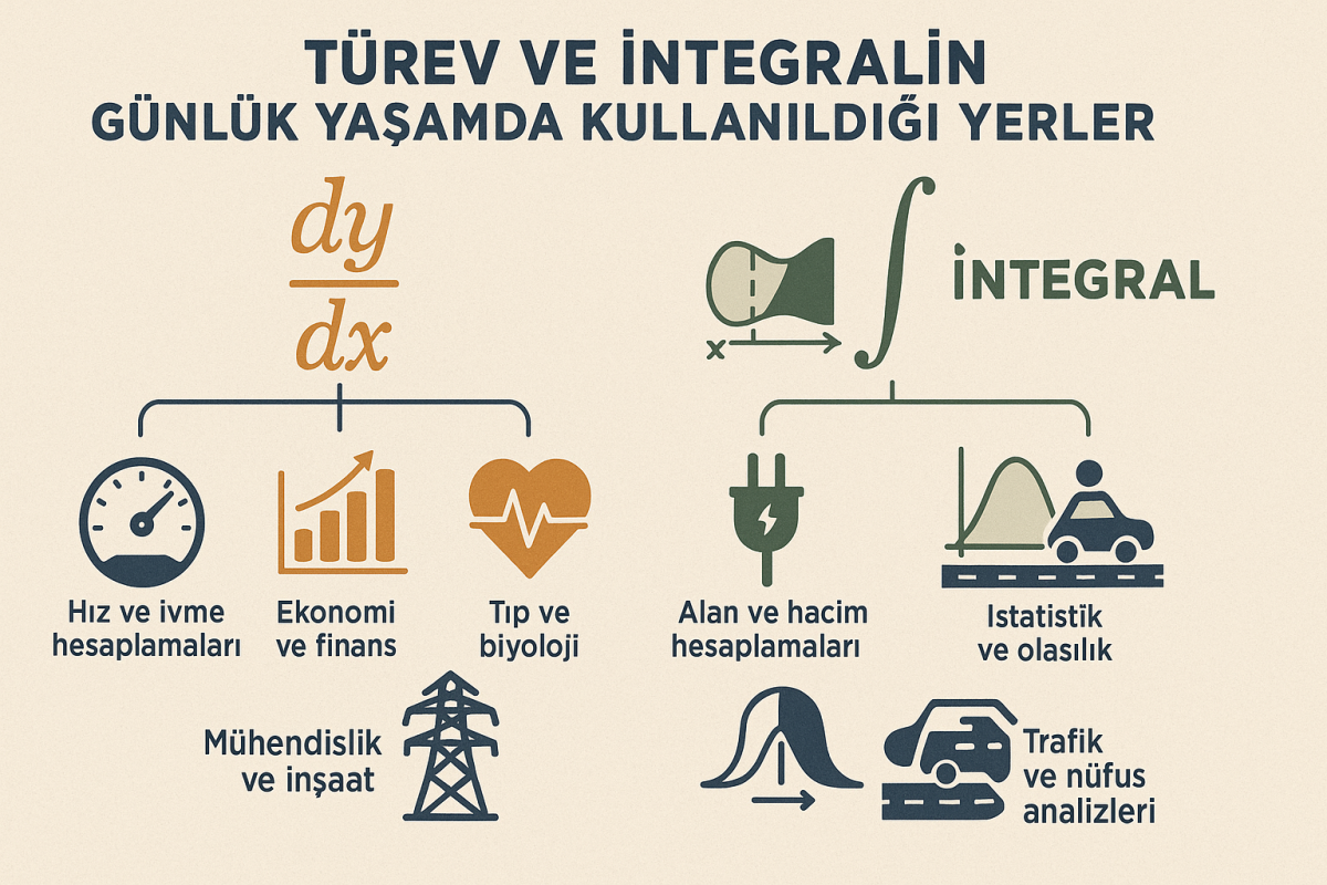 Türev ve İntegralin Günlük Yaşamda Kullanıldığı Yerler